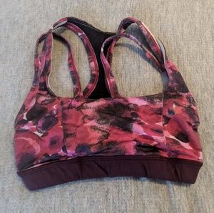 Lululemon Multicolor Sports Bra Size 4/Small